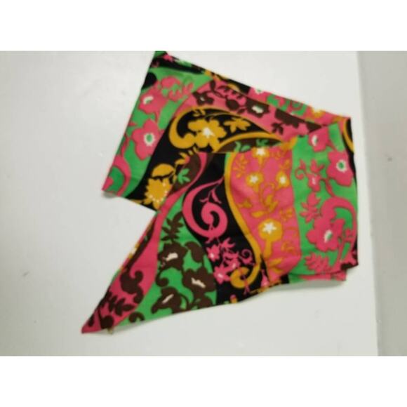 2 Retro Scarves, Stylish Sashes, 70s Fashion - Picture 3 of 6